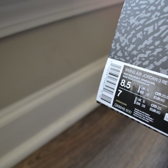 jordan 3 rust pink - Picture 12 of 14